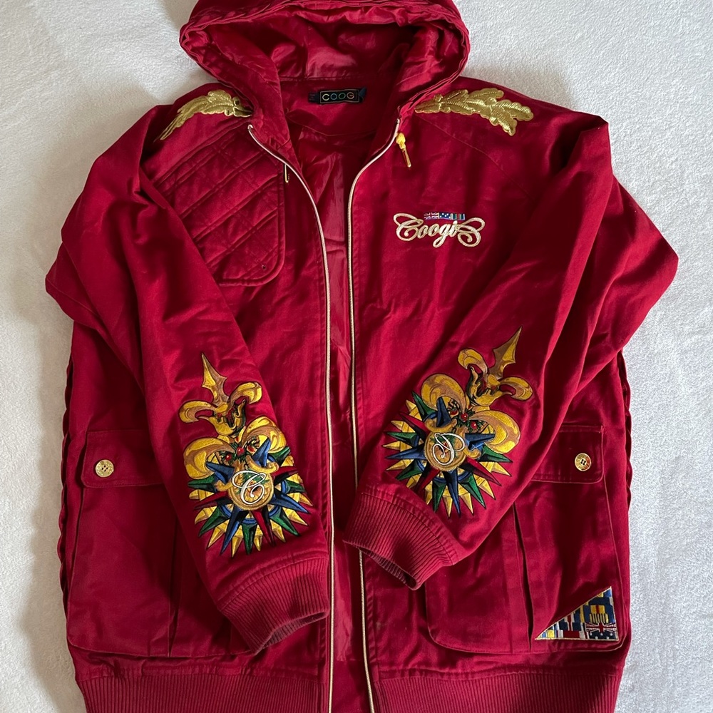 Vintage 90s original coogi hoodie